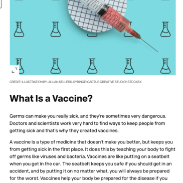 Parents: How to Explain Vaccines in Terms Simple Enough for a Child